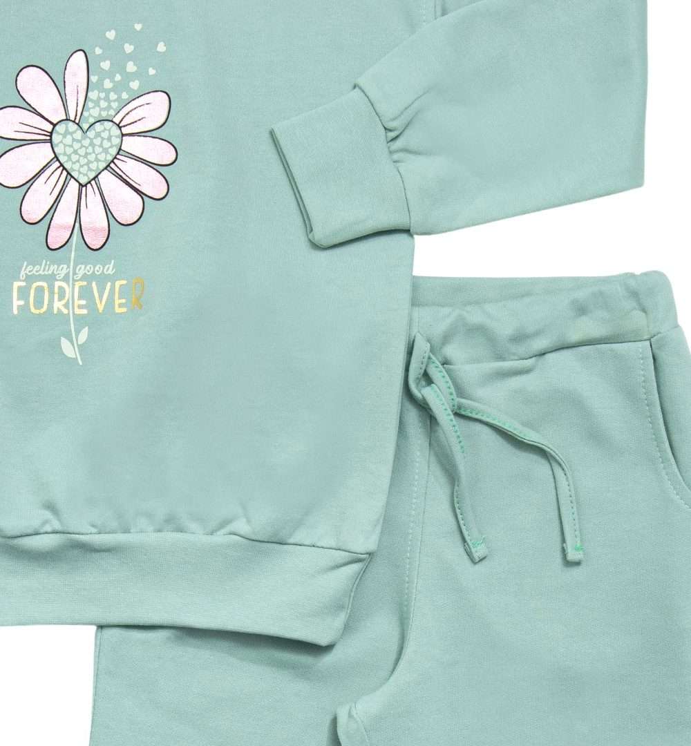 Funky Σετ Φόρμα Φούτερ Αχνούδιαστη