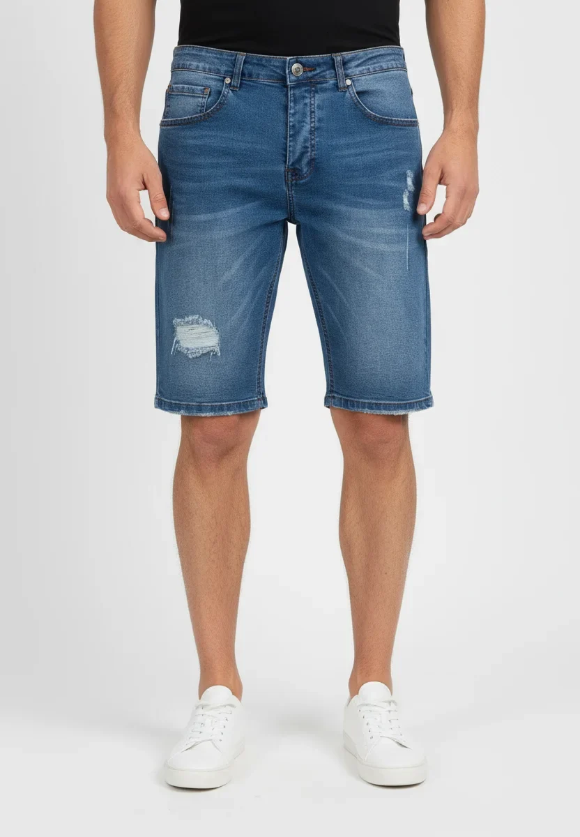 Paco&Co Βερμούδα Τζιν Ανδρική