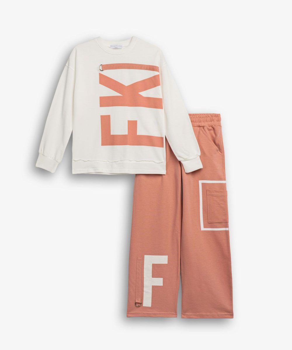 Funky Σετ Φόρμα Αχνούδιαστη Κορίτσι