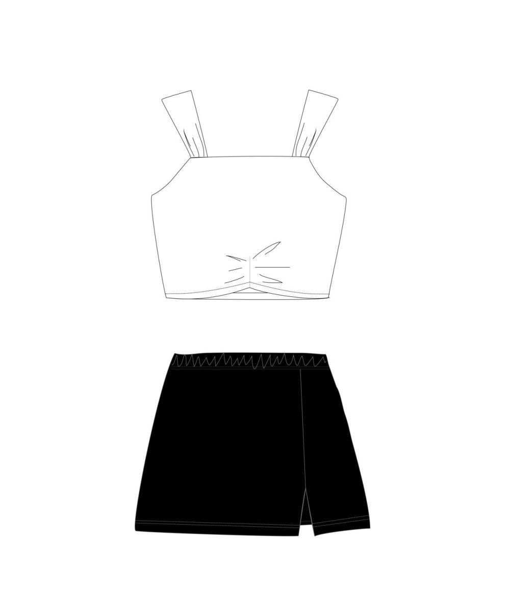 Funky Σετ Φούστα Μακό