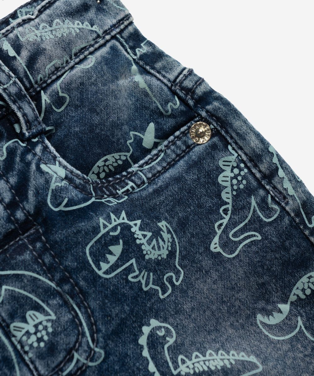 Funky Σετ Τζιν Βερμούδα Μηνών Αγόρι