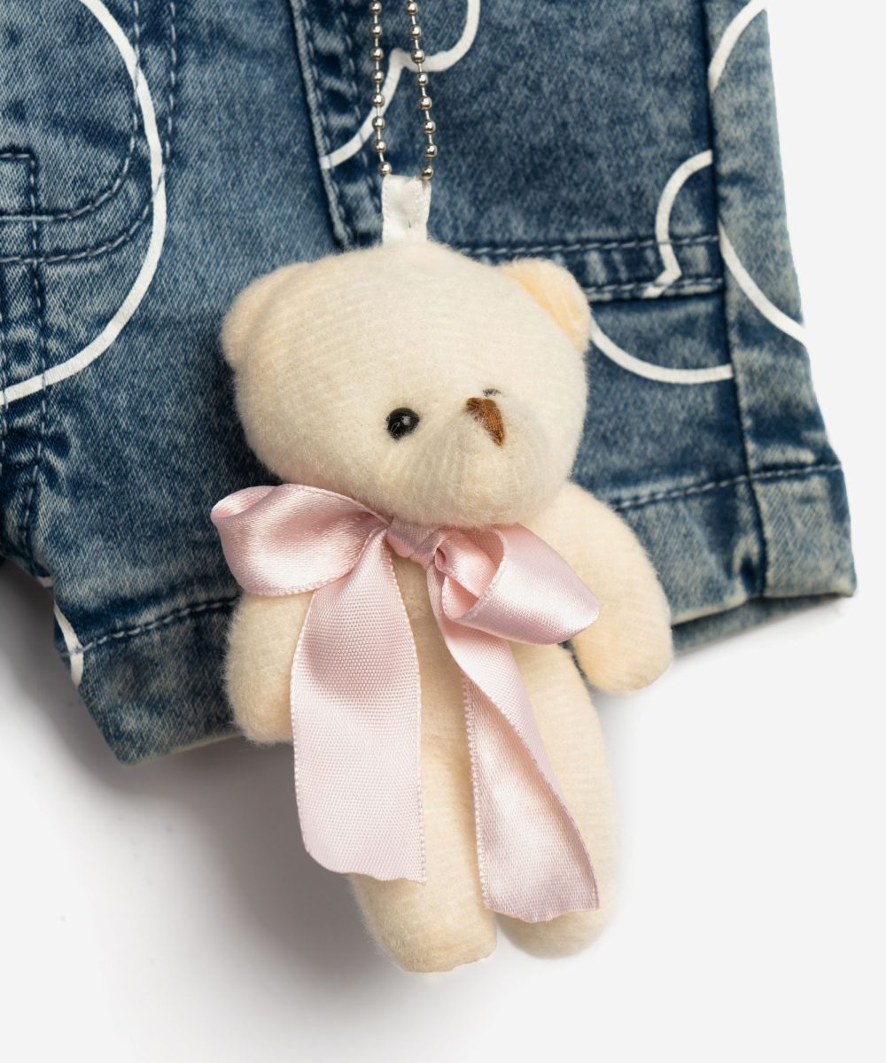 Funky Σετ Τζιν Σορτς Μηνών Κορίτσι