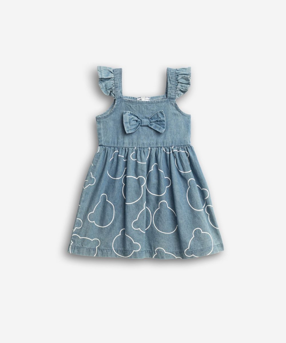 Funky Φόρεμα Μηνών Τζιν