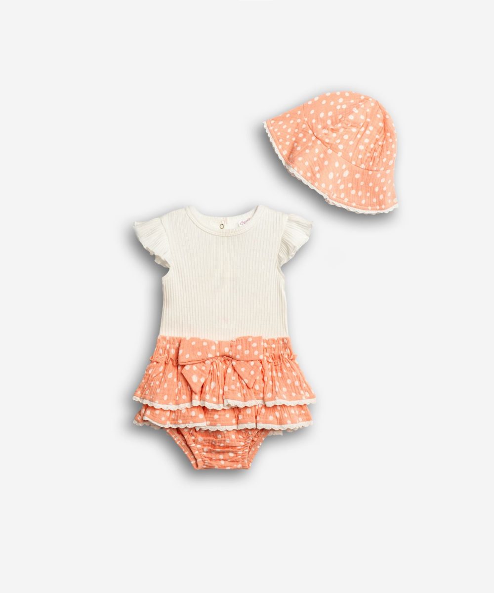 Funky Βρεφικό Σετ 3ΤΜΧ Κορίτσι