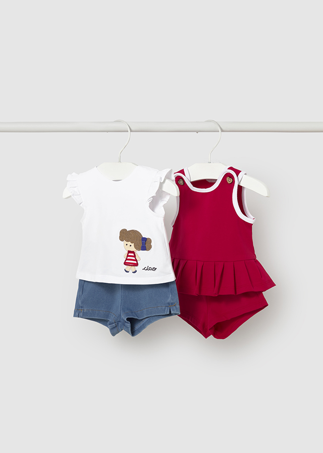 Mayoral Βρεφικό Σετ 4 Τμχ Κορίτσι