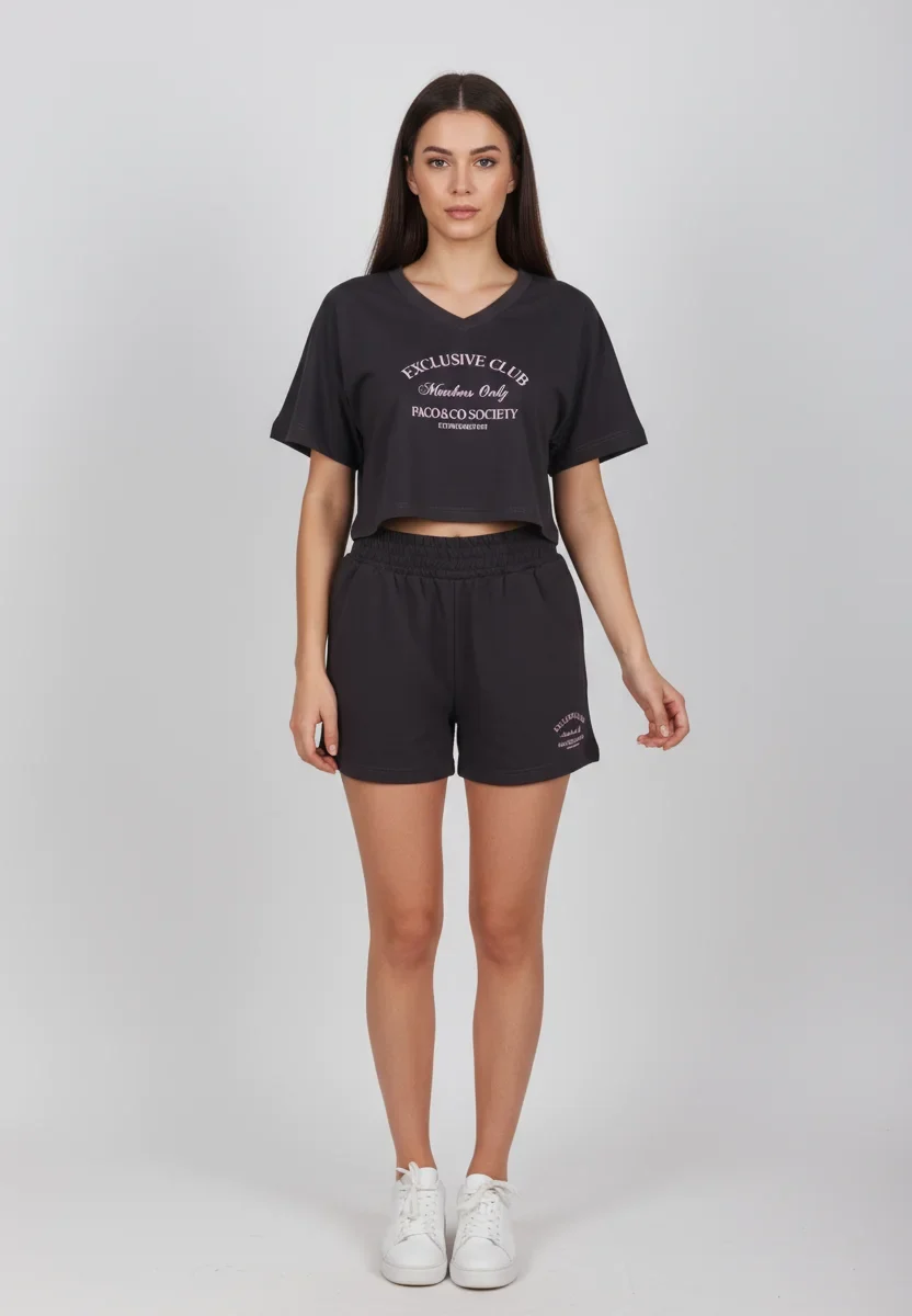Paco&Co Σετ Γυναικείο Με Σορτς