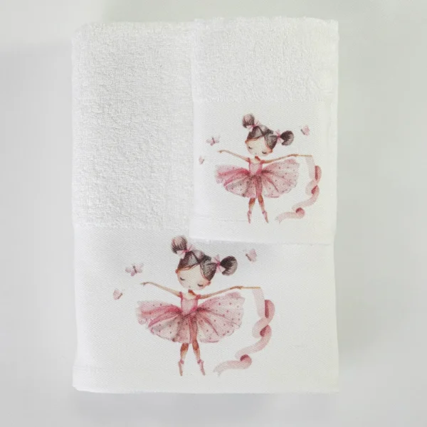 Borea Πετσέτες Σετ 2ΤΜΧ Balletto