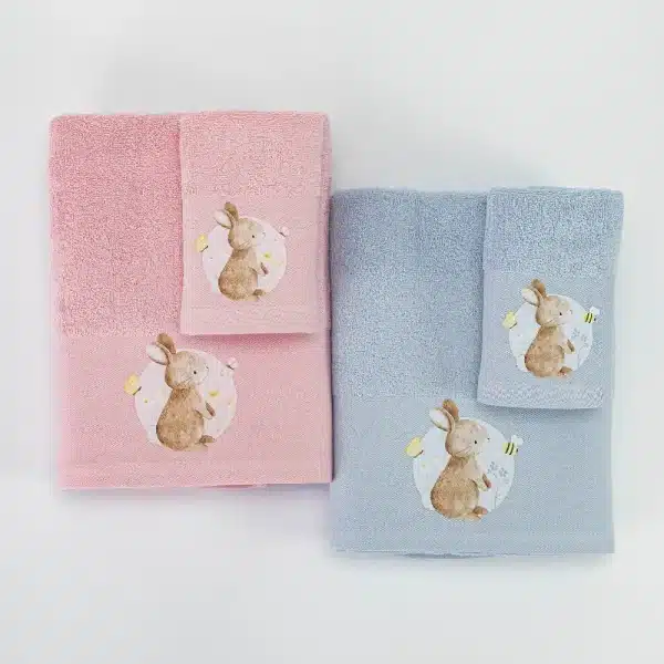 Borea Πετσέτες Σετ 2ΤΜΧ Blush