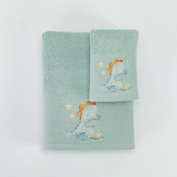 Borea Πετσέτες Σετ 2ΤΜΧ Dinos