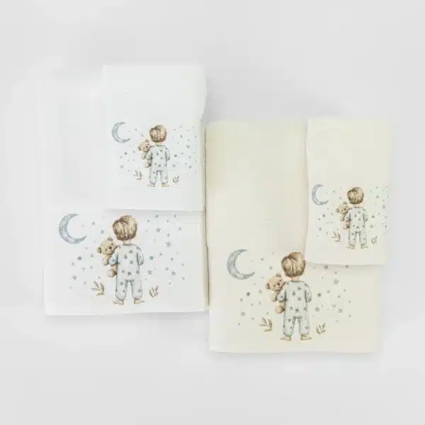 Borea Πετσέτες Σετ 2ΤΜΧ Goodnight