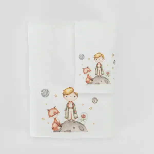 Borea Πετσέτες Σετ 2ΤΜΧ Little Prince